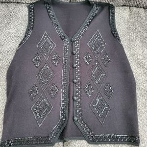 Wool vest